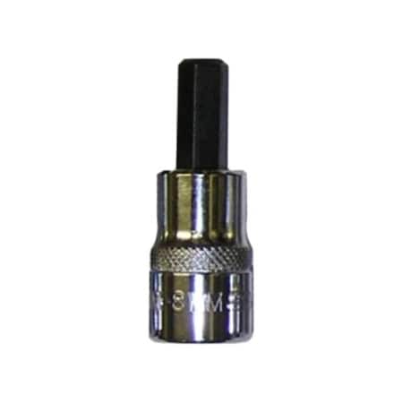 Homecare Products 8 mm 0.875 in. Drive Hex Male Socket, HO3042747 HO3042747